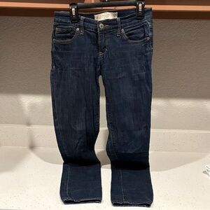 Abercrombie & Fitch Brett Skinny Low rise Jeans, Dark Indigo